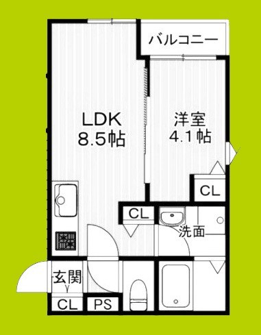 (仮称)La-Crea浜A棟 間取り
