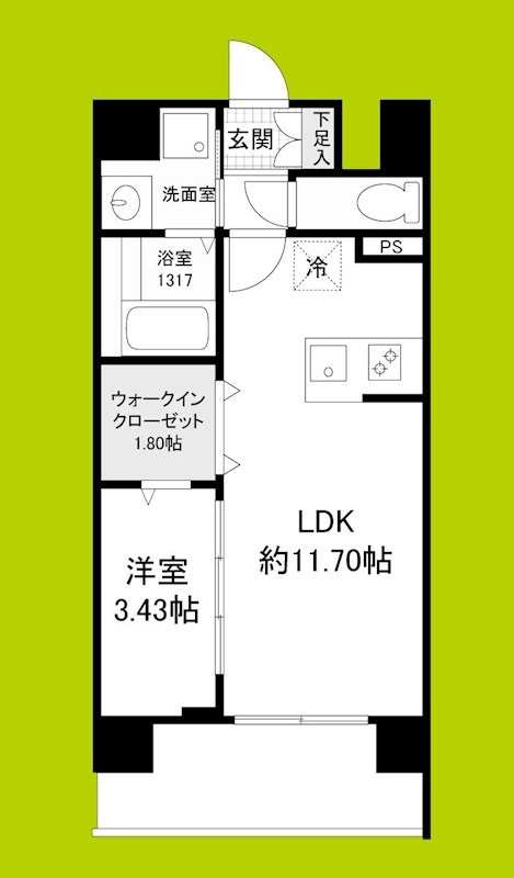 WORVE吹田江坂 間取り