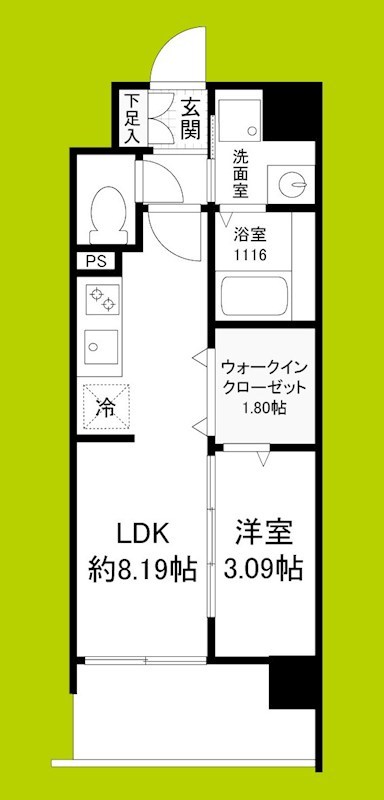 WORVE吹田江坂 間取り