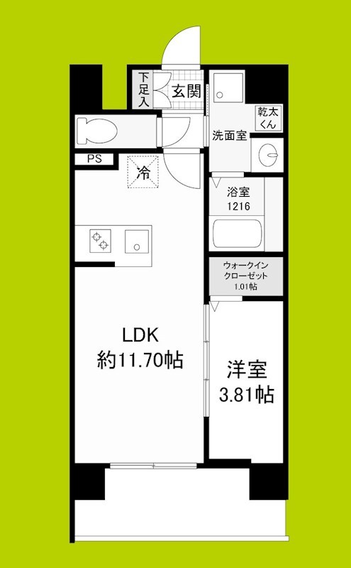 WORVE吹田江坂 間取り