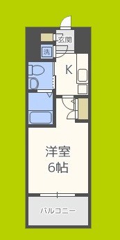 エスリード福島シティグランツ 間取り