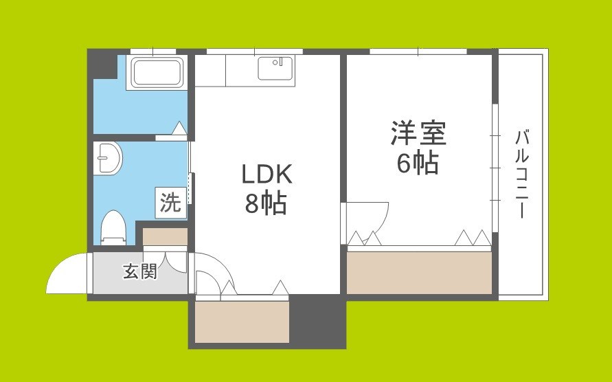 グランドキャパ杉本 間取り