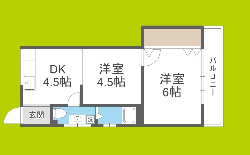 グランドキャパ杉本 間取り