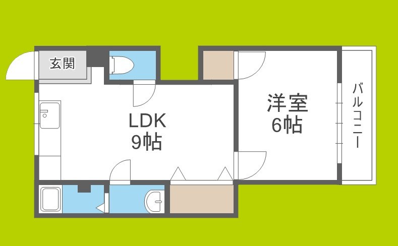 グランドキャパ杉本 間取り