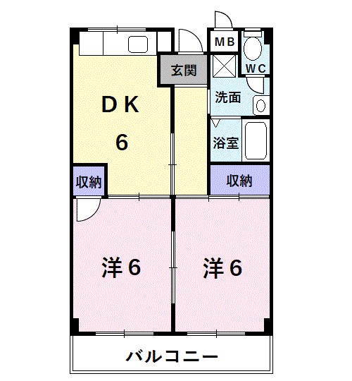第２タツミマンション 間取り