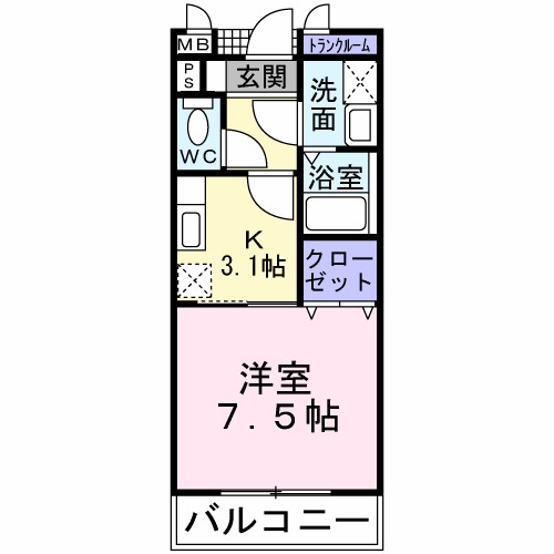 サングレイスⅡ 間取り