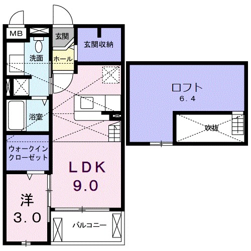ナイル良Ⅱ 間取り