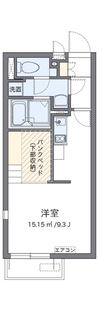 レオネクスト西宮北参番館 間取り
