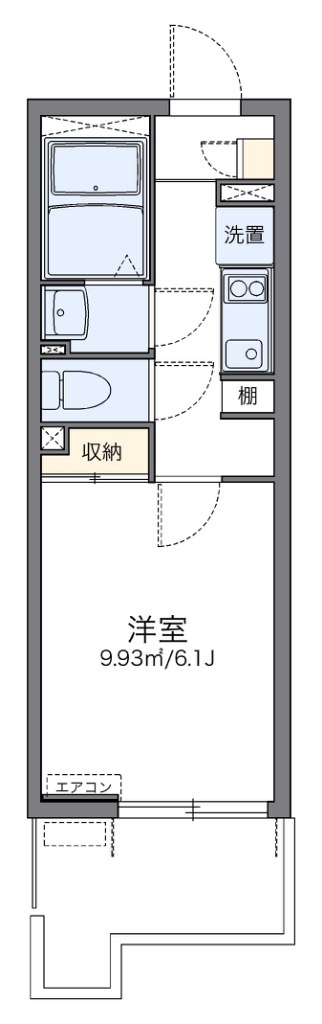 レオネクストラ　メイジュ天神橋 間取り