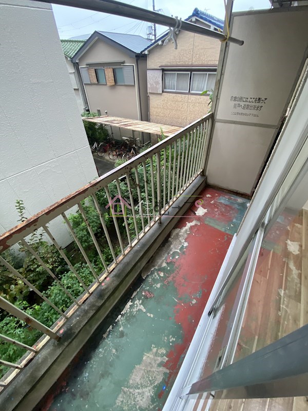 ブルースカイハイツ新森 ベランダ