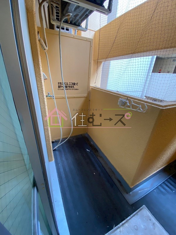 東洋プラザ蒲生 ベランダ