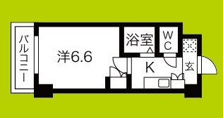 ドミール桜川Ⅱ 間取り