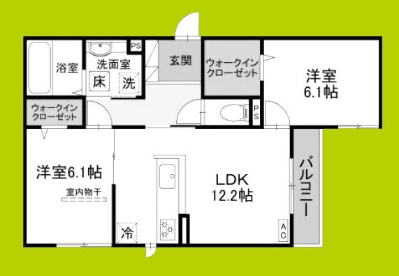 ロイヤルハイツ長居 間取り