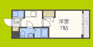 ベルエ難波西 間取り