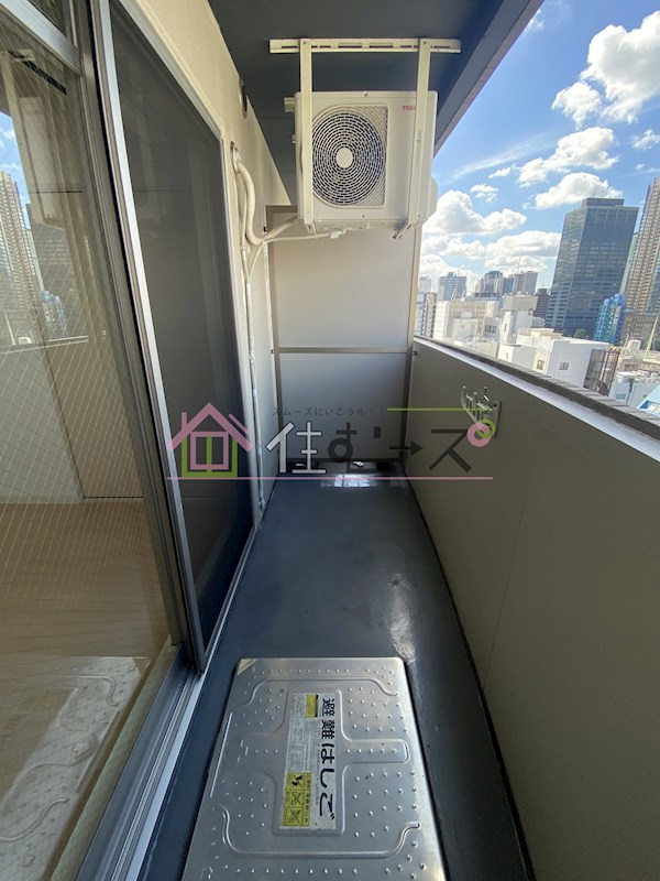 マロット天神橋 ベランダ