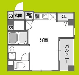 コンフォール南森町 間取り