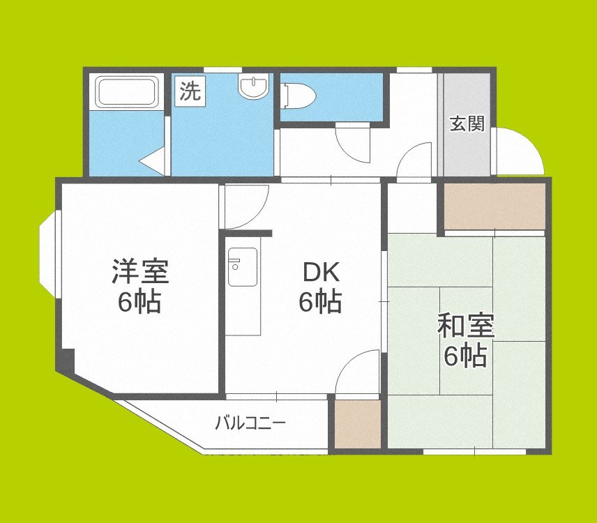 ツインビル森本1番館 間取り