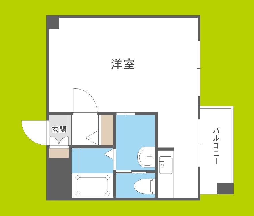 ウェルバート瓜破 間取り