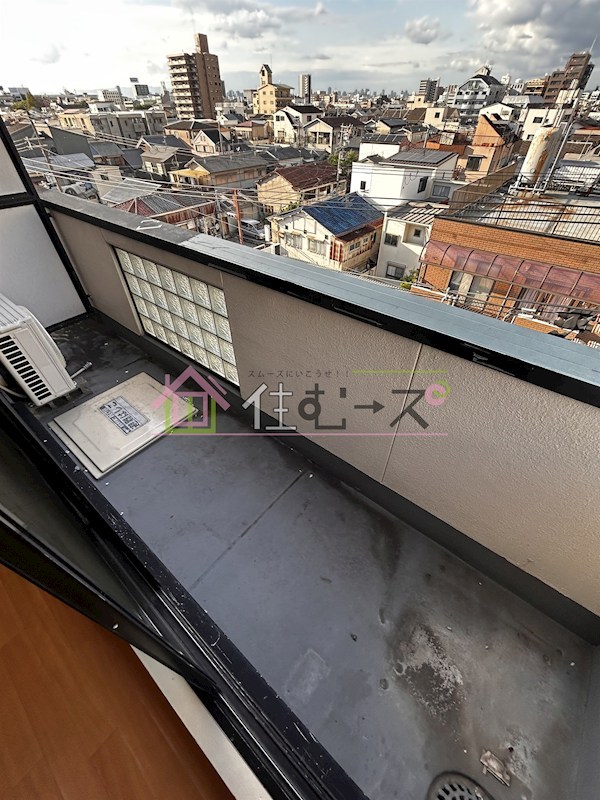 ガーデンコート平野南 ベランダ