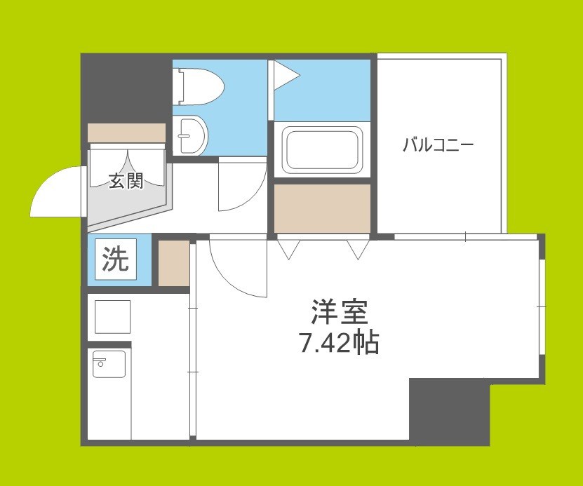 セレニテ天六 間取り