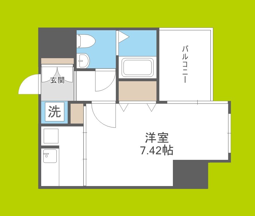 セレニテ天六 間取り