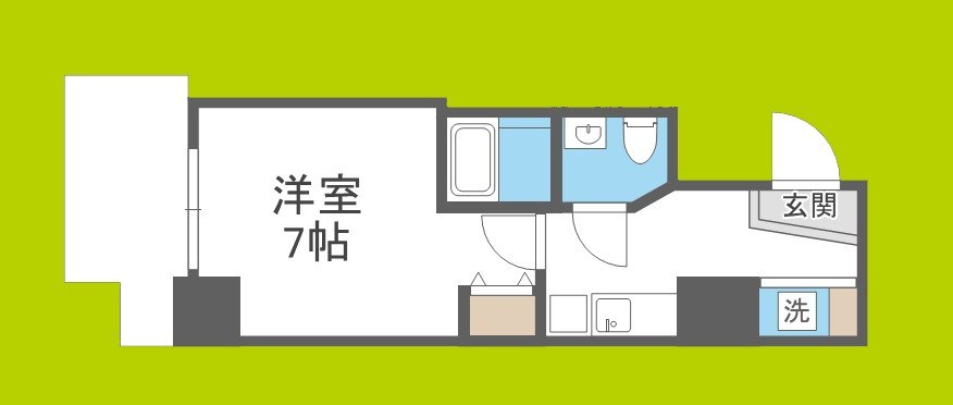 セレニテ天六 間取り