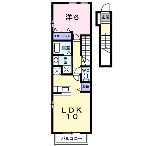 ポンテリブロＫ・Ⅱ 間取り