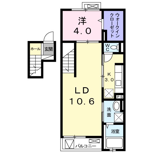 Ｌａ　Ｌｕｃｅ 間取り