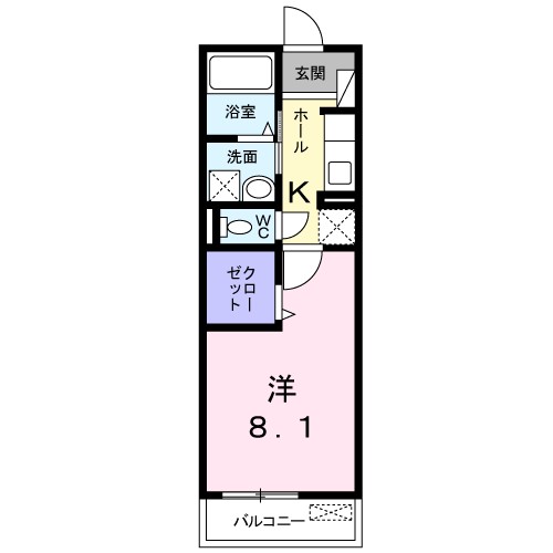 アイビーコート山崎 間取り