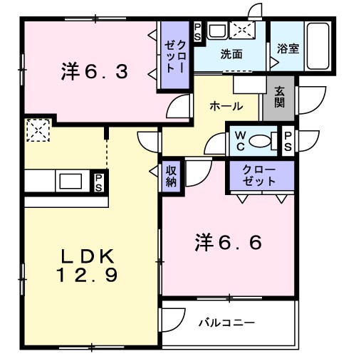 パルレジデンス 間取り