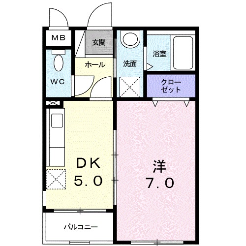 チョコレート 間取り