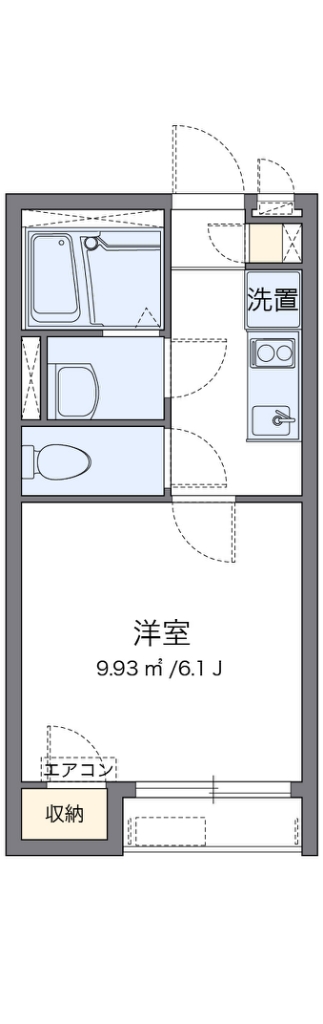 クレイノプランセル　華 間取り