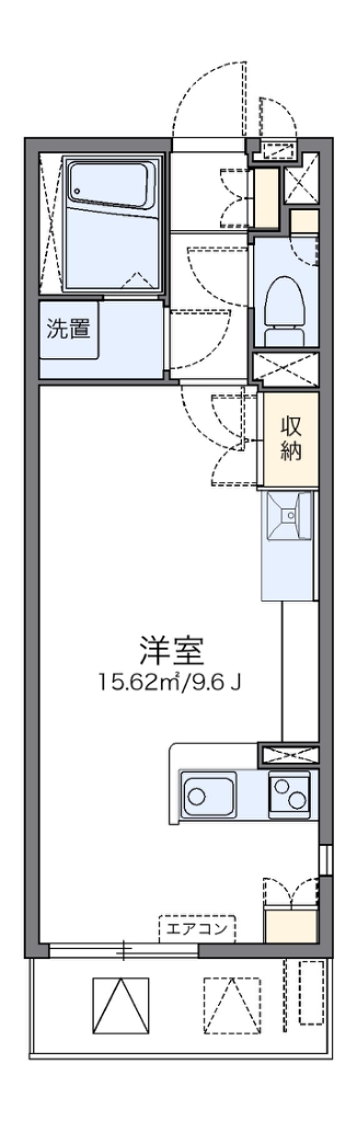 レオネクストリバーサイドⅡ 間取り