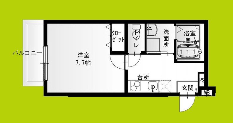 フジパレス湊ノース 間取り