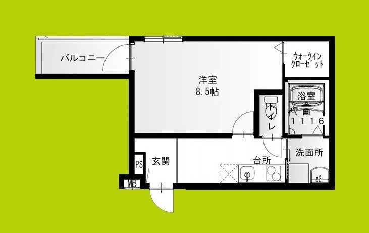 フジパレス湊ノース 間取り図