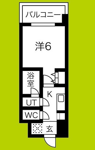 スプランディッド難波 間取り