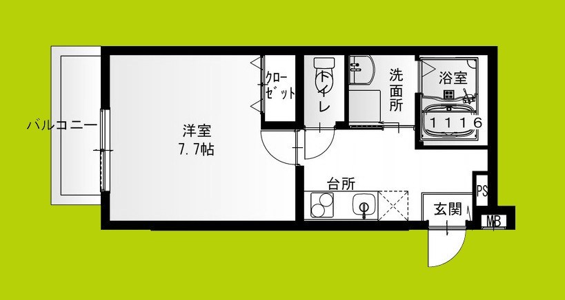 フジパレス湊サウス 間取り