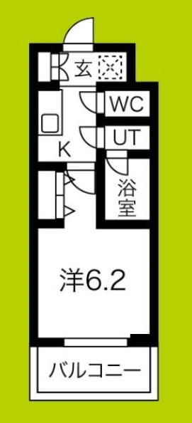 スプランディッド難波 間取り