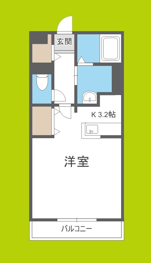 アメニティー東住吉 間取り