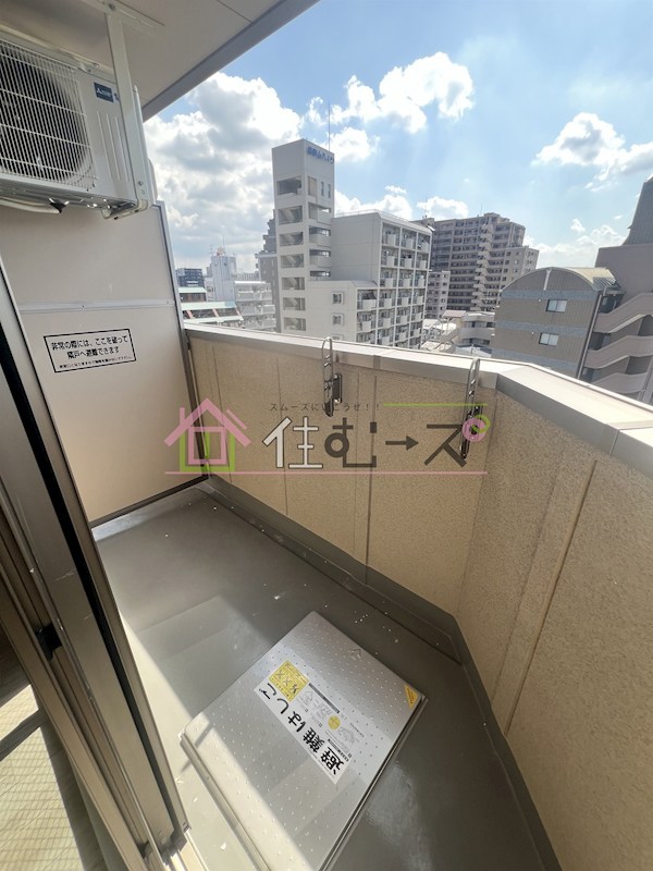 みおつくし京橋 ベランダ