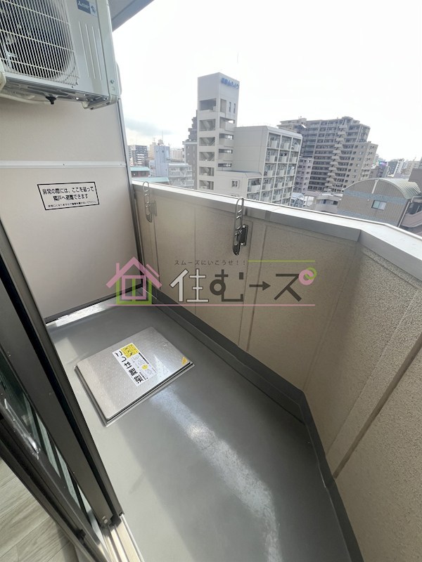 みおつくし京橋 ベランダ