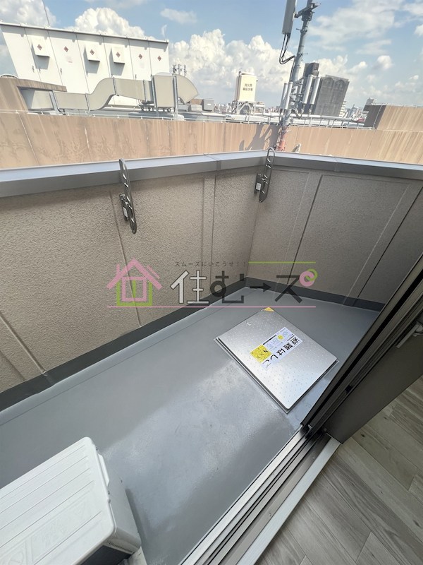みおつくし京橋 ベランダ