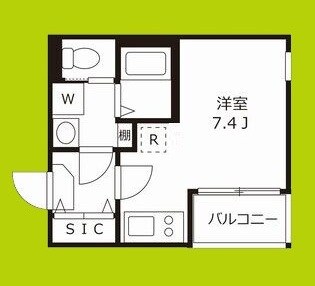 ハーモニーテラス北田辺 間取り