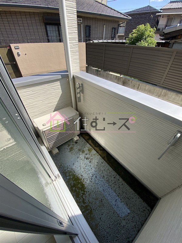 ハーモニーテラス北田辺 ベランダ