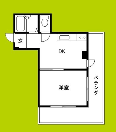 ドムズ河堀口 間取り