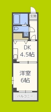 ロワール美章園 間取り