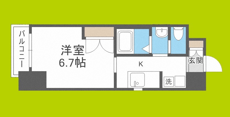エスライズ都島 間取り