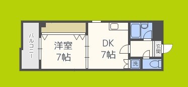 エイチ・ツー・オー今川 間取り