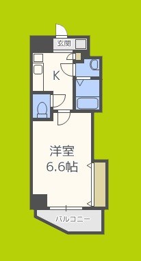 ラグゼ都島北Ⅰ 間取り