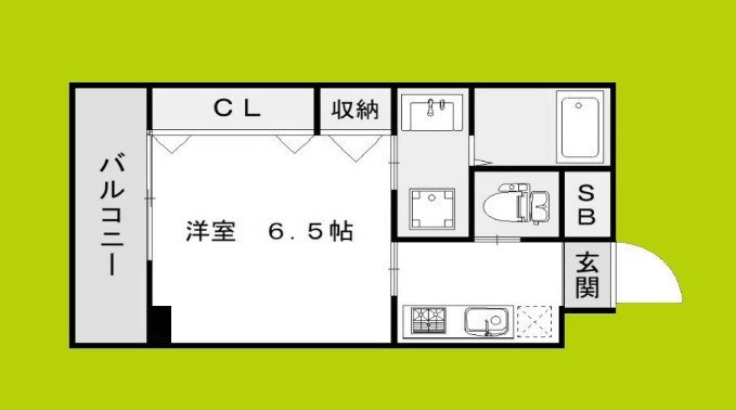 Ｓｕｎｓｈｉｎｅ都島 間取り